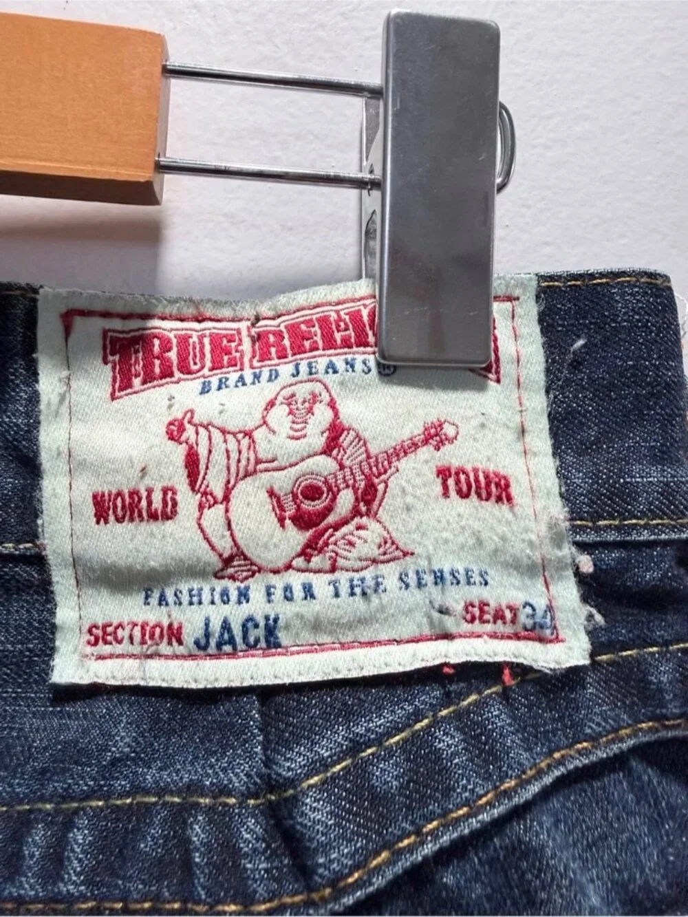 True Religion World Tour Section Jack Jeans Men’s Size 31 Made USA